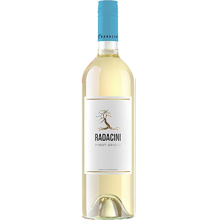 Vin alb sec, Radacini Pinot Grigio ,0.75 l