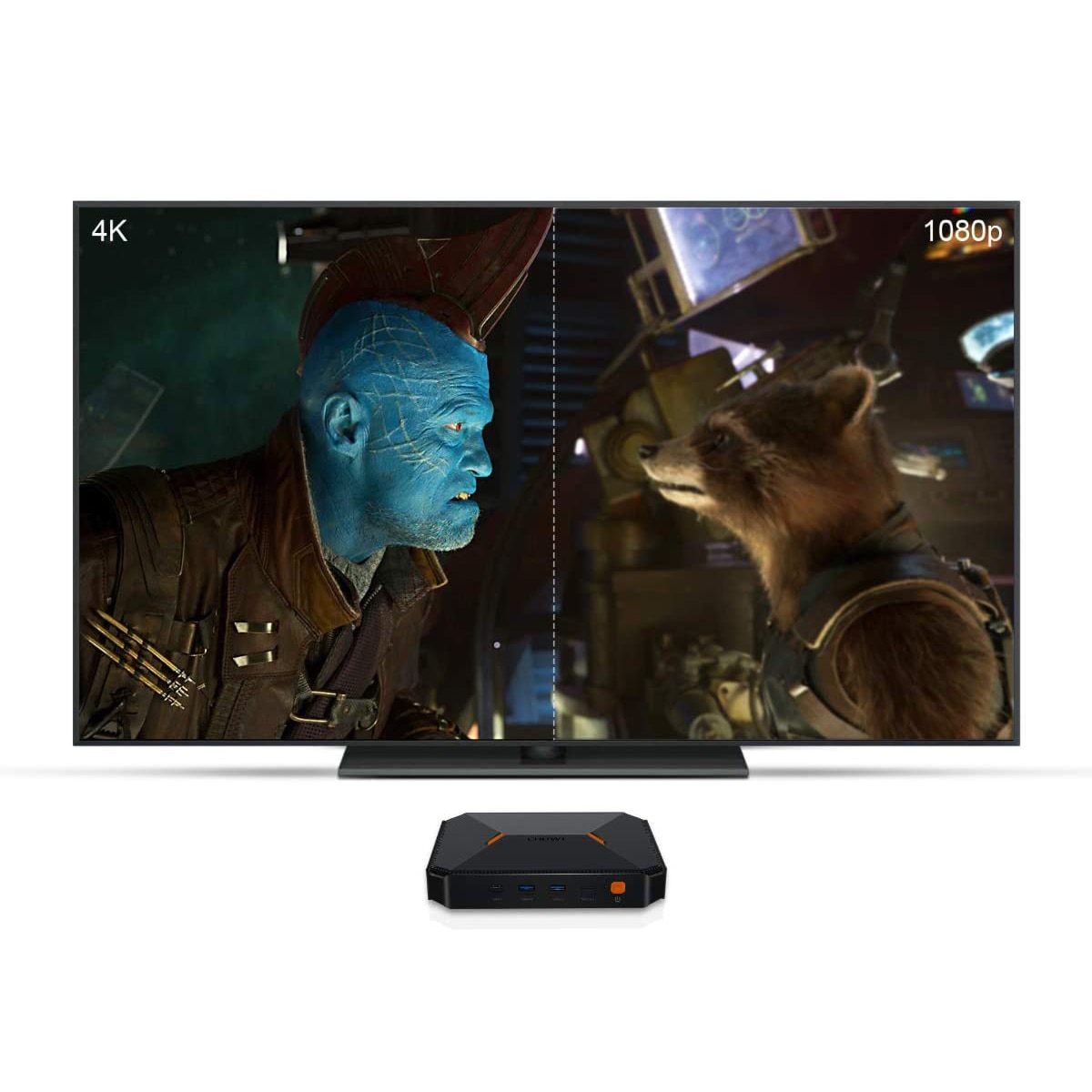 Mini PC Chuwi HeroBox cu procesor Intel Celeron J4125 pana la 2.7