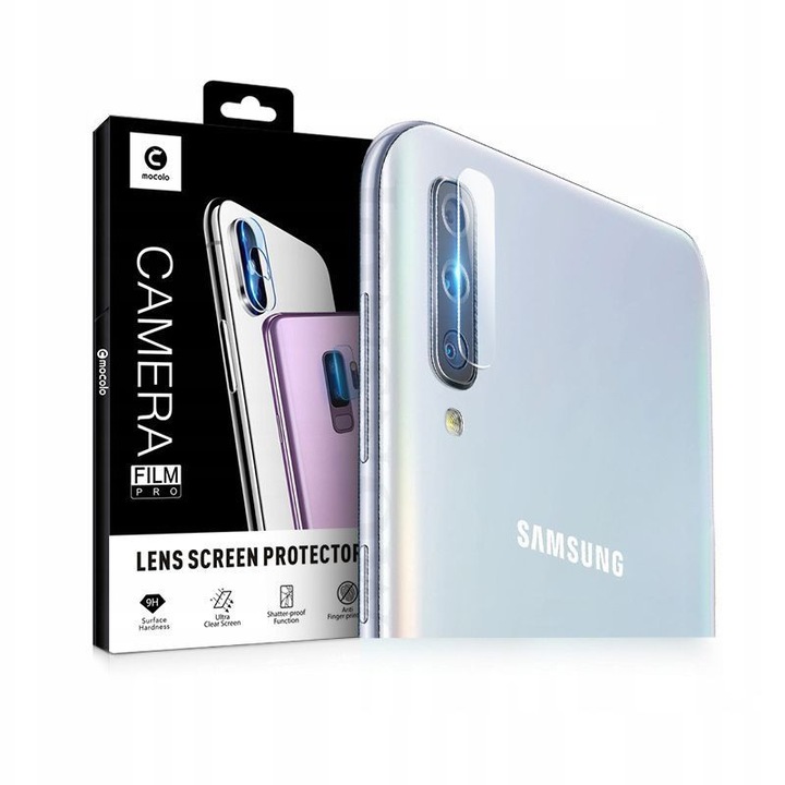 Folie kamera pentru Samsung Galaxy A70 / A70s - Mocolo Full Clear kameraüveg - Tiszta