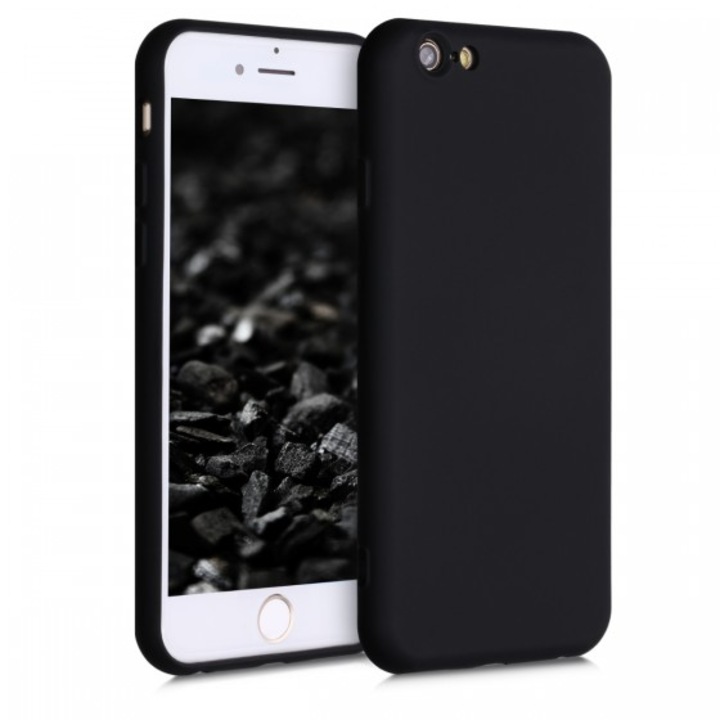 Защитен калъф за Apple iPhone 6 / iPhone 6 S, Soft Flex Черен