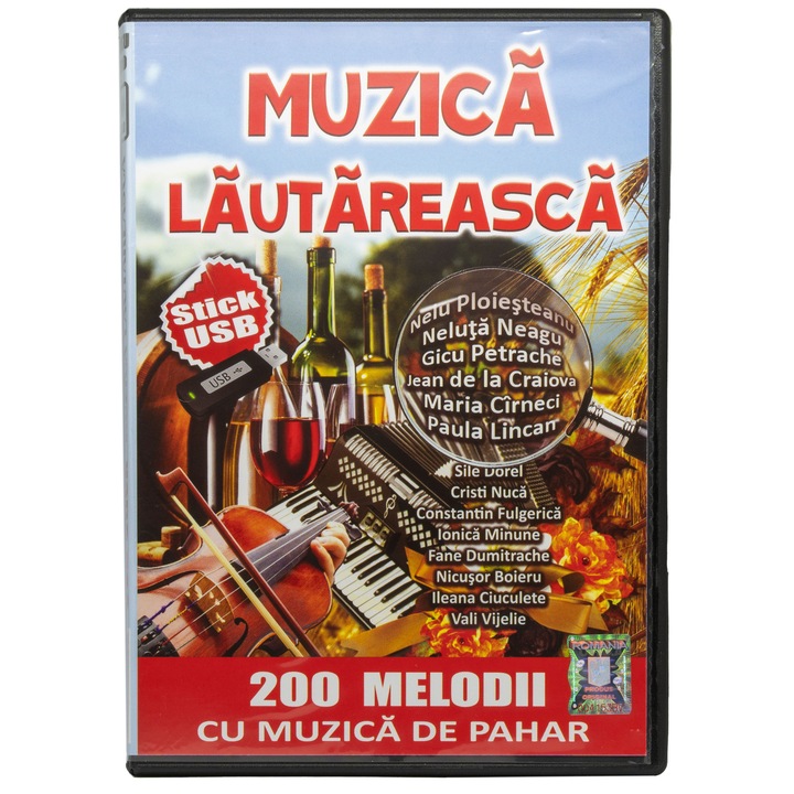 Muzica Lautareasca, Stick USB mp3