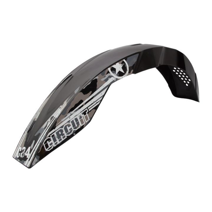 Aripa fata STRIKE, Polipropilena, Negru