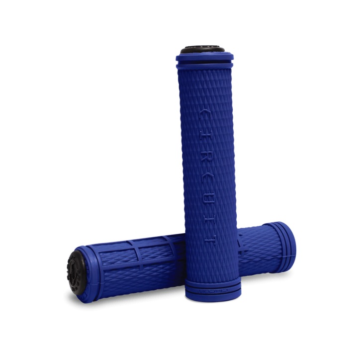 Set 2 mansoane ghidon moto Adventure, 2.2x2.4x13.4 cm, Albastru