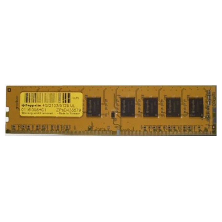 Memorie Zeppelin 8GB DDR4, 2133MHz CL15, Bulk