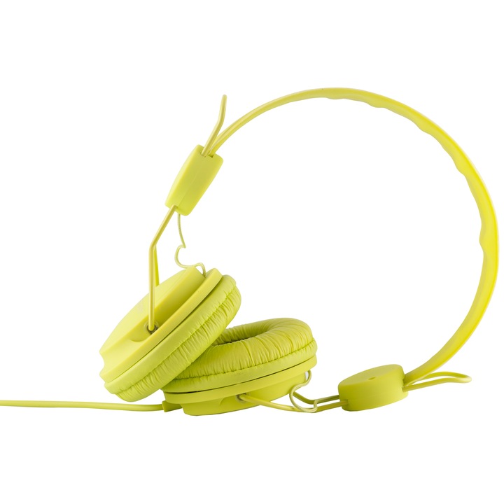 Modecom MC-400 Fruity mikrofonos fejhallgató, Zöld