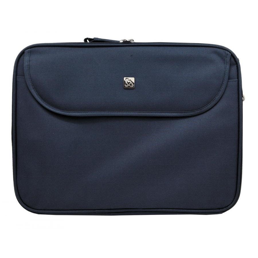 Geanta Laptop Sbox NEW YORK, Compartiment Laptop Max. 15.6", Rezistent la apa, Compartiment Accesorii, Buzunar Exterior, Bretea de Umar Detasabila, Albstru