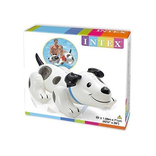 Catel Gonflabil Intex Inflatable Puppy Ride On Beach Toy Lilo Swim Pool ...