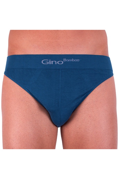 Chiloti barbati Gino, Bambus/Poliamida/Elastan, Albastru, S