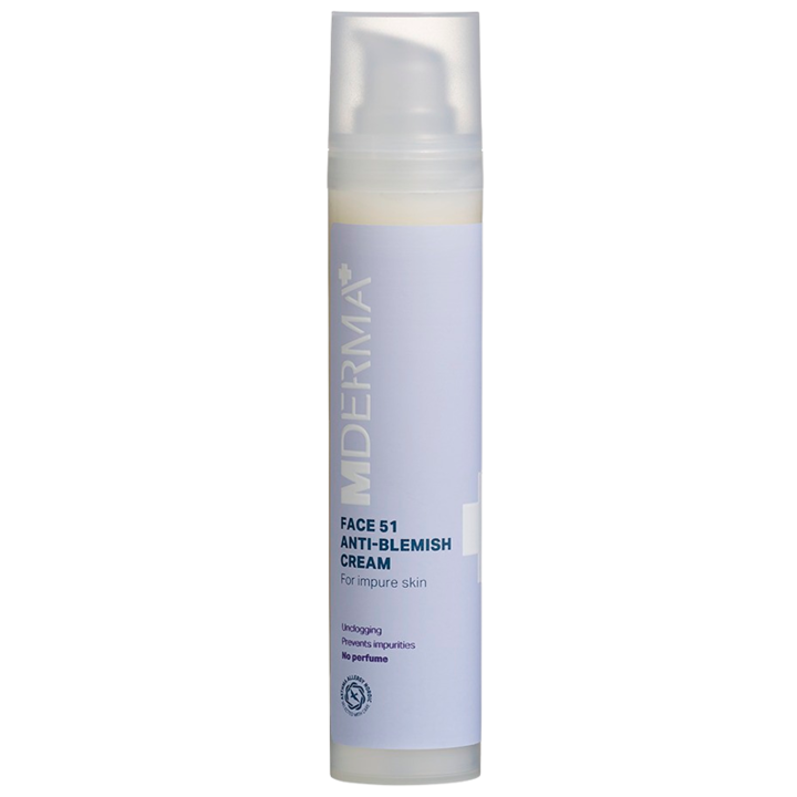 Crema de fata MDerma, FACE51 Anti Blemish, 50 ml