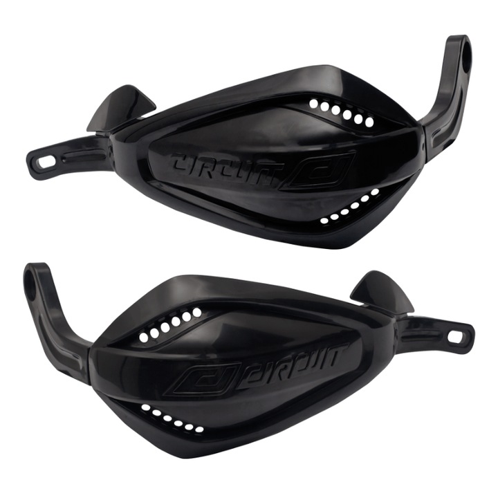 Set 2 protectii maini P4, Nylon, Negru