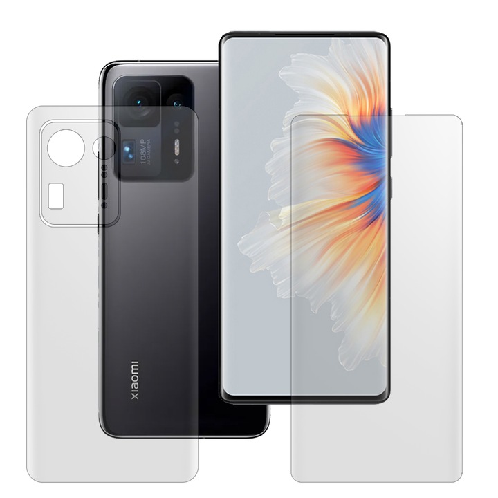 2 db SILKASE matt fólia készlet Xiaomi Mix 4-hez, telefonvédelem, megújuló szilikon