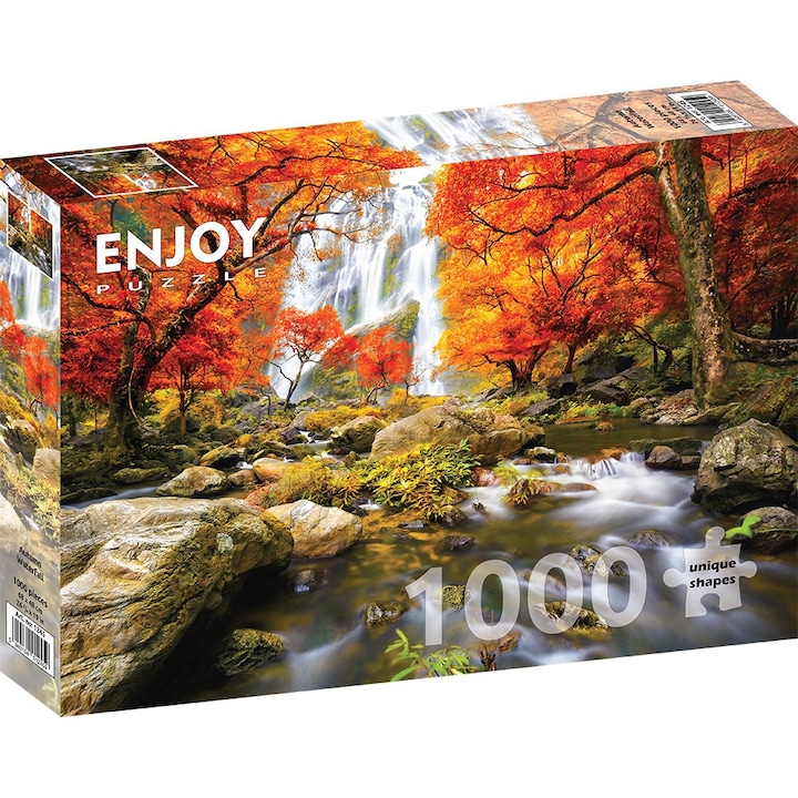 Пъзел 1000 части Enjoy - Есенен водопад