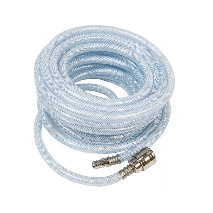 Furtun pneumatic ranforsat compresor aer 10m 20bar 6x12mm (KD440)