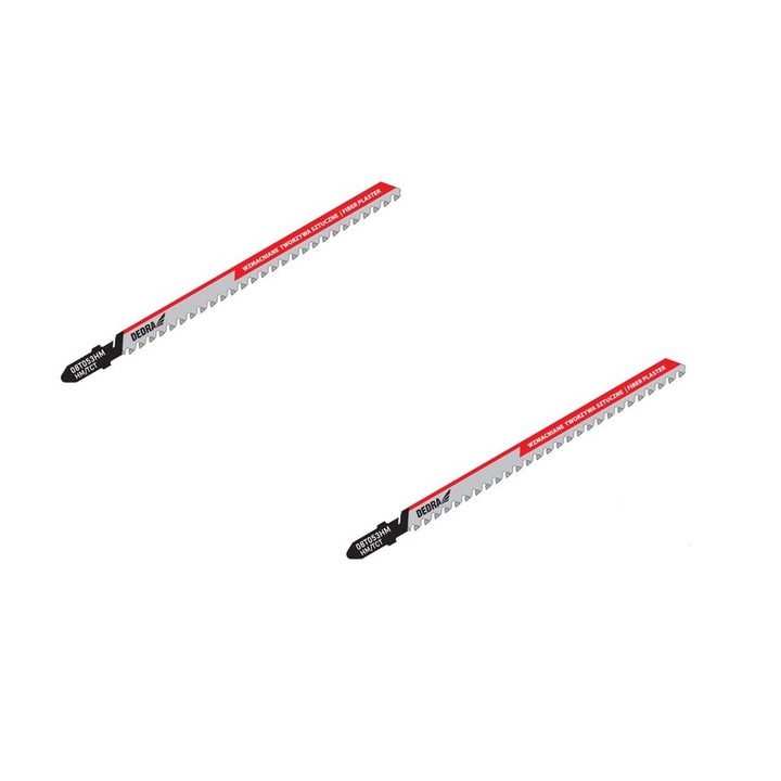 Lame pentru ferastrau 132/106mm, fibra de sticla, HM/TCT, T,2buc