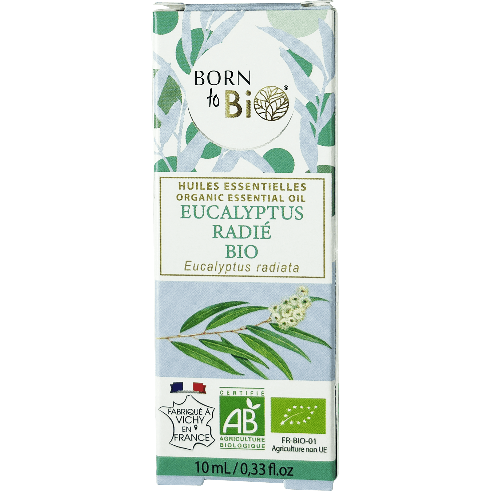 Ulei esential Born to Bio de eucalipt radiata/eucalyptus radiata bio, 10 ml
