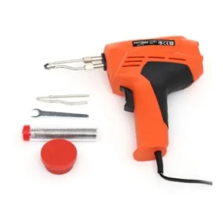 Пистолет за лепене, LED 200W, KD1718, Kraft&Dele