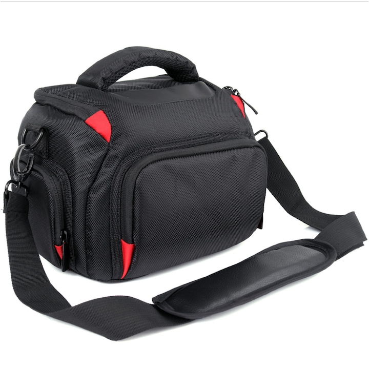 Чанта за през рамо за DSLR фотоапарати, Водоустойчива, 25x17x13