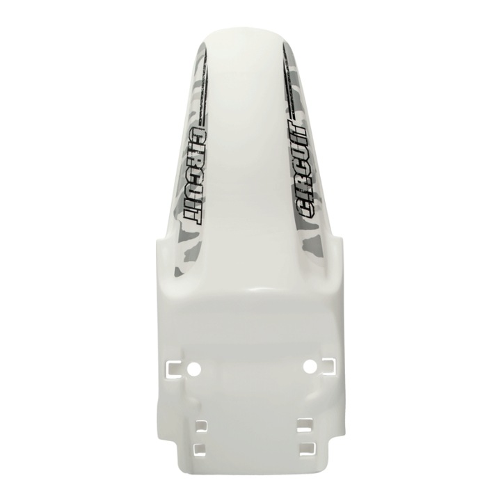 Aripa spate RCF pentru motocicleta, Polipropilena, Protectie UV, Alb