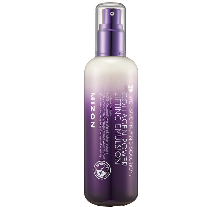 Емулсия за лице с морски колаген и хиалуронова киселина, Mizon Collagen Power Lifting Emulsion, 120 ml