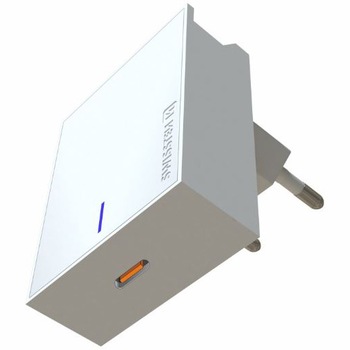 Incarcator de calatorie Swissten cu alimentare 20w pentru Iphone12, alb