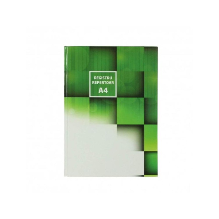 Registru Repertoar Ecada, A4, 60 g/m², 96 File, Dictando