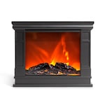 Felinar decorativ, efecte de semineu, 60x10x20 cm, M Deco