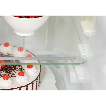 Combina frigorifica Candy CCE7T618EX, 341 l, Total NoFrost, WiFi, Super Freezing, Raft sticle, Clasa E, H 185 cm, Inox