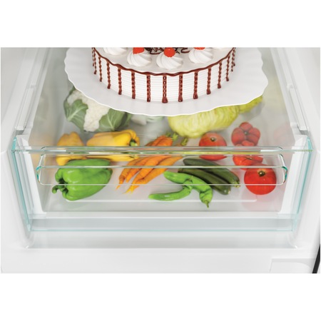 Combina frigorifica Candy CCE3T618FB, 342 l, Total NoFrost, Super Cooling, Clasa F, H 185 cm, Negru