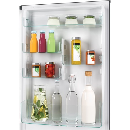 Combina frigorifica Candy CCE3T618FB, 342 l, Total NoFrost, Super Cooling, Clasa F, H 185 cm, Negru
