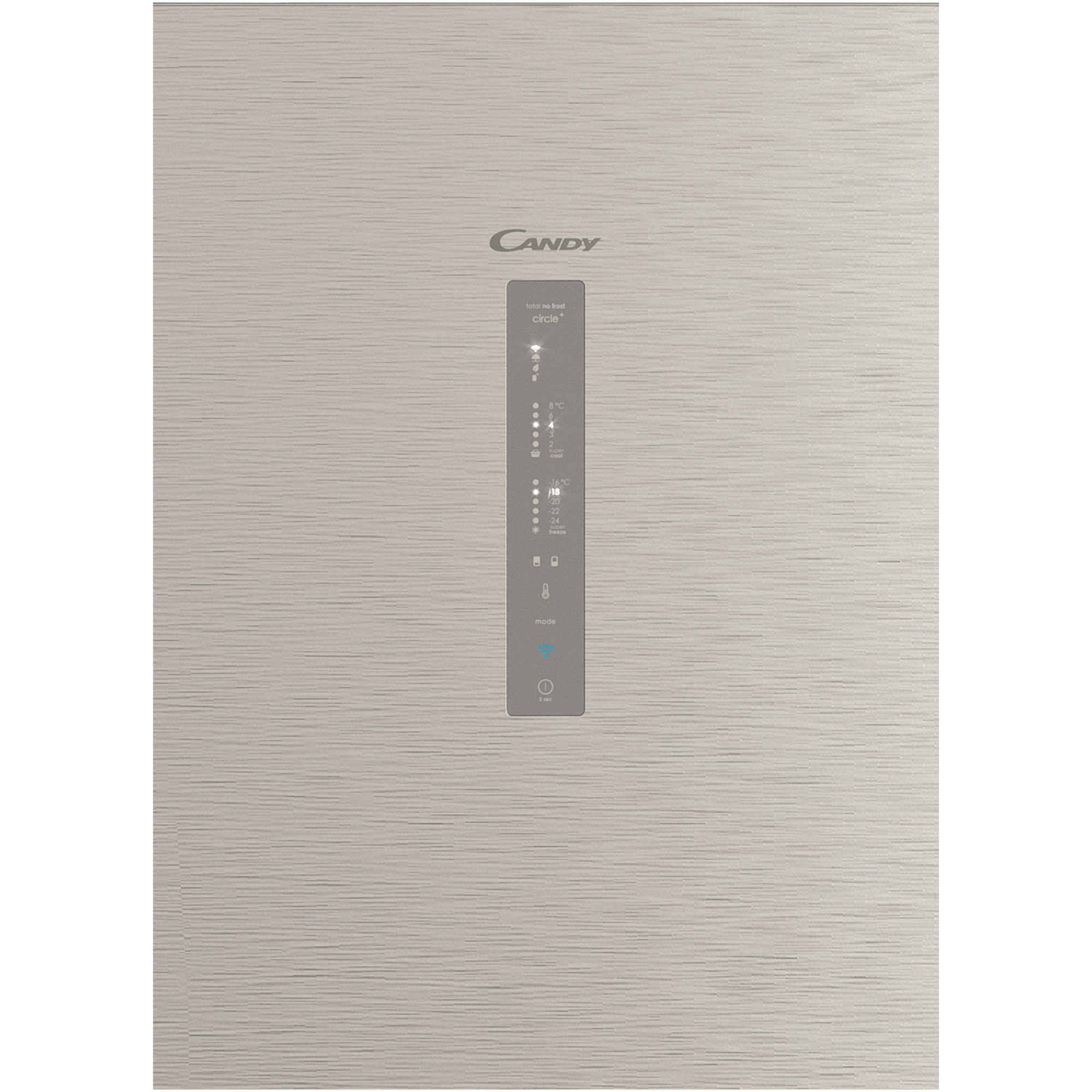 Combina frigorifica Candy CCE7T618EX, 341 l, Total NoFrost, WiFi