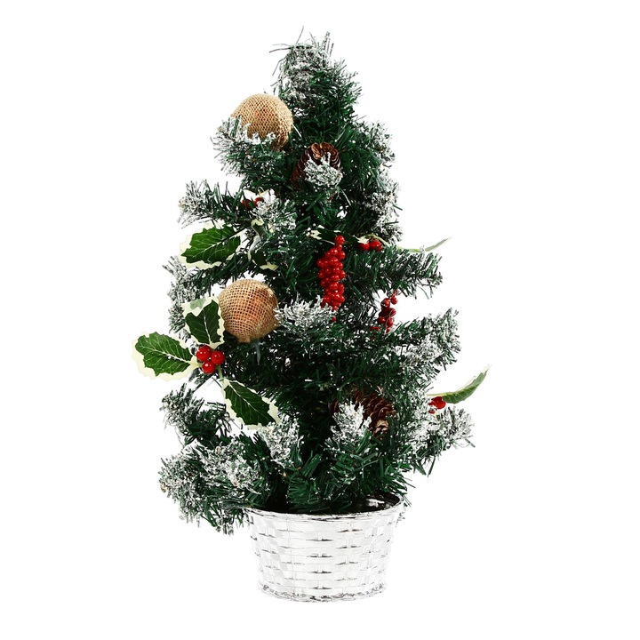 Коледна украса, тип дърво, височина 60 см, SYHHB-031906