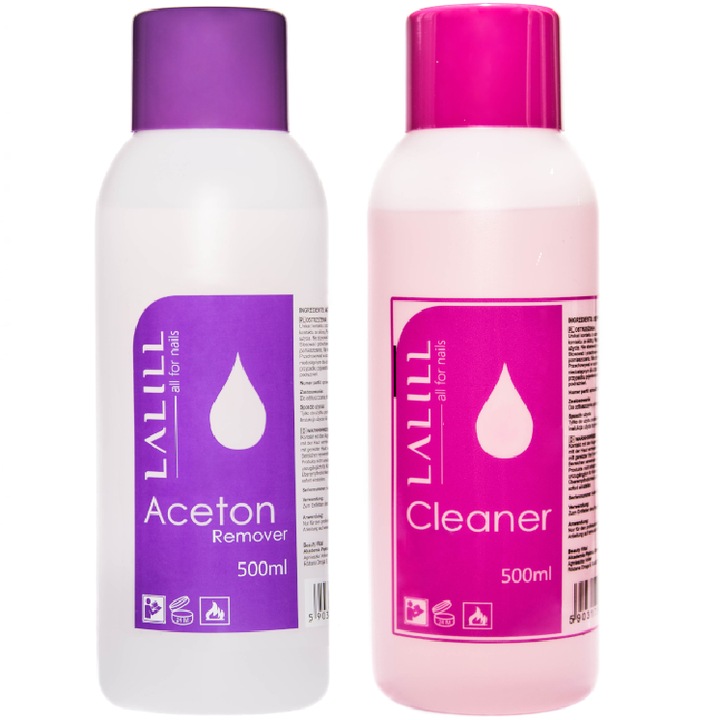 Set curatare unghii Lalill, 2 x 500 ml