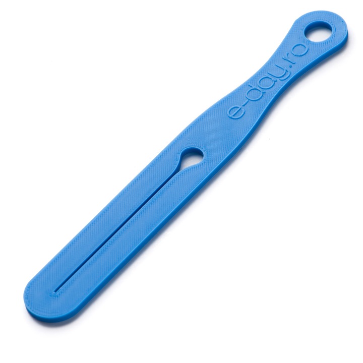 Storcatorul de pasta de dinti - latime maxima 6 cm , e-day, albastru, 16 x 2 x 0.3 cm