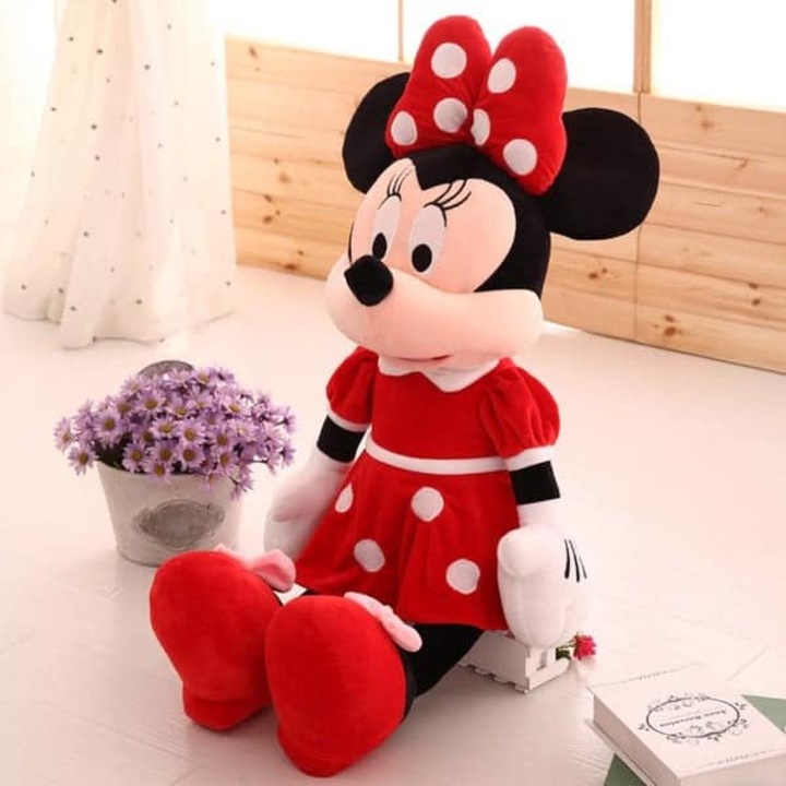 Minnie Mouse jucarie plus 50 cm Rosu
