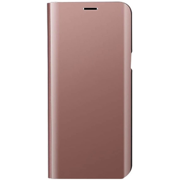 Калъф за книга, съвместим със Samsung Galaxy A32 5G, ClamShell Stand, Mirror Finish, Multi-Function Flip, Fonix Command, Pink