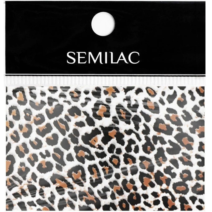 Folie decorat unghii, Model leopard, Multicolor