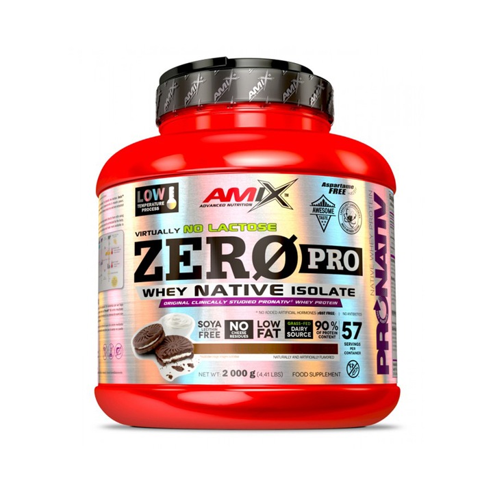 Proteina, Amix, Zero Pro Ciocolata, 2 Kg