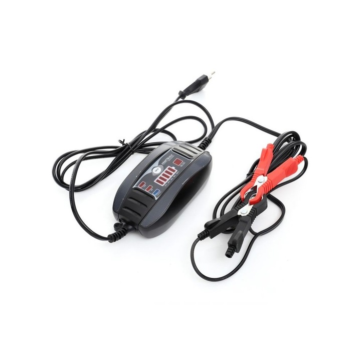 Redresor електронен цифров автомобил, 6/12V 1A, KD1287, Kraft&Dele