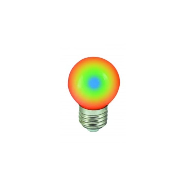 LED лампа RGB, 1W