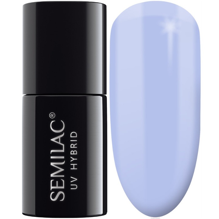 Oja semipermanenta Semilac, 279, Light Violet, UV, LED, 7 ml