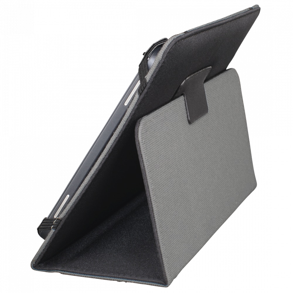 Suport universal pentru husa pentru tableta, HAMA, Strap, Piele ecologica, 24 - 28 cm, 9.5 - 11", Negru
