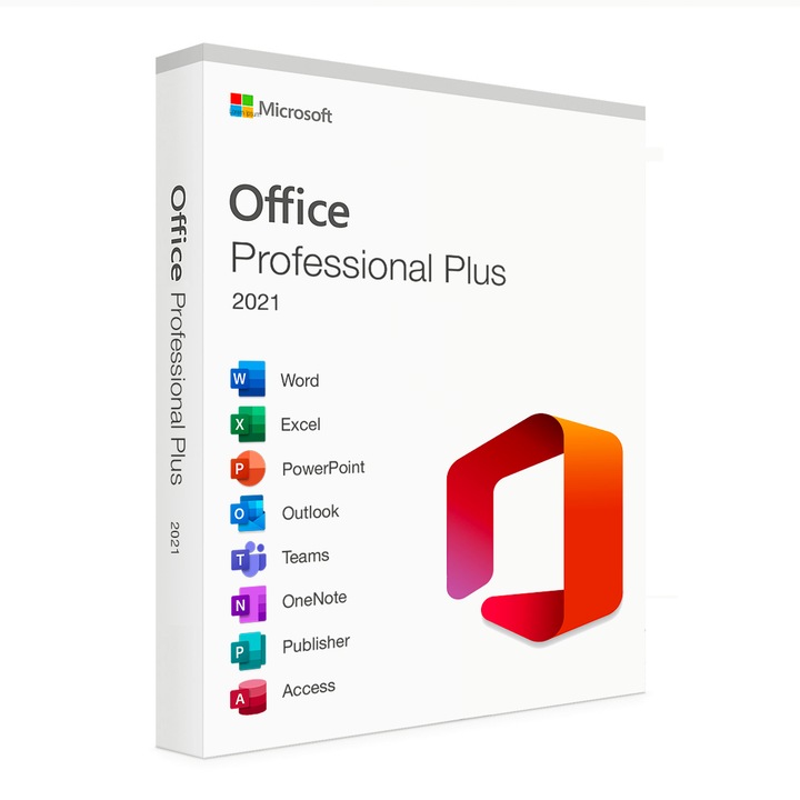 Microsoft Office Pro Plus 2021/ Електронен Лиценз за Windows 1 PC