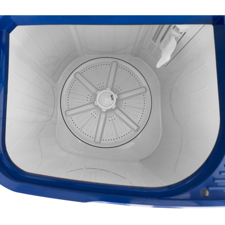 Masina de spalat rufe semiautomata Albatros WMS 5.3, Capacitate rufe uscate 5 Kg, Capacitate rufe storcere 2.5 Kg, Alb/Albastru