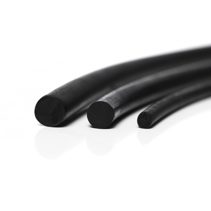 FKM / FPM / Viton fluorozott gumi tömítőzsinór, 2mm, fekete