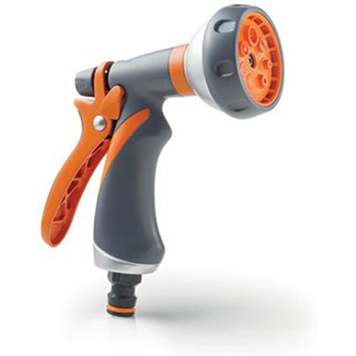 GF Garden szórópisztoly, 8 funkciós, 10 l / perc, fém + gumi