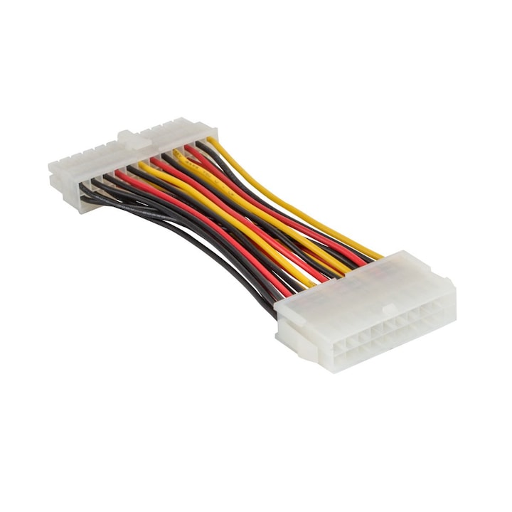 Cablu de alimentare prelungitor, cu adaptor ATX-20 pin la BTX-24 pin, pentru placa de baza, 15 cm, TCL-BBL3729