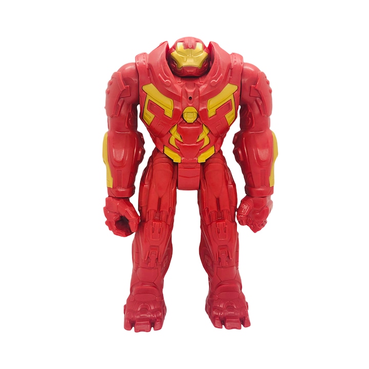 Figurina Iron Man Evolution, cu efecte sonore, Avengers union legends, 30 cm