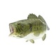 Figurina - Large Mouth Bass, Verde, 7.6 cm