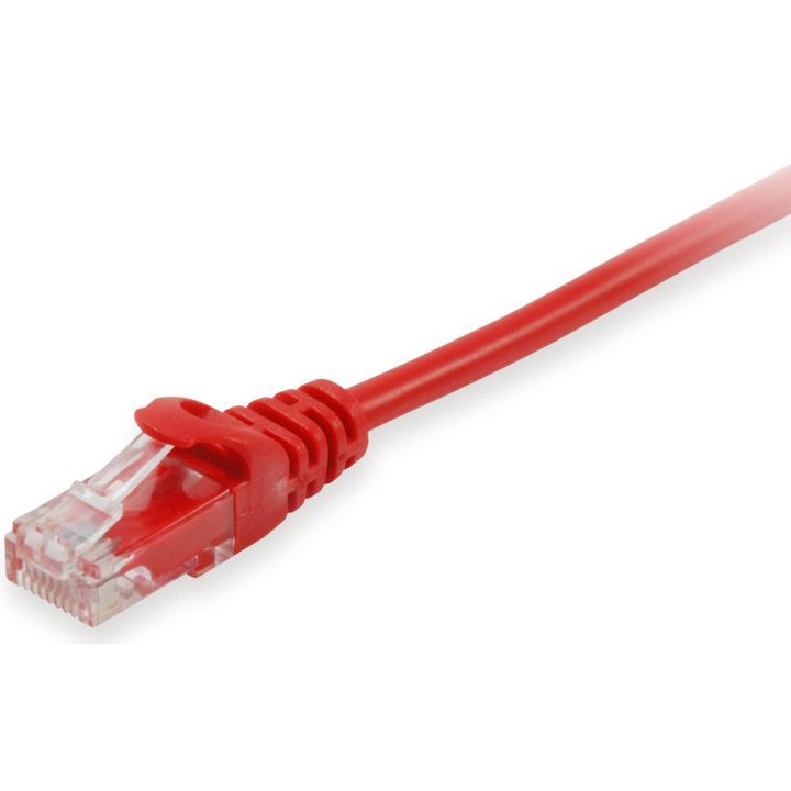 Equip 625425 kábel, UTP patch, CAT6, 7.5m, Piros