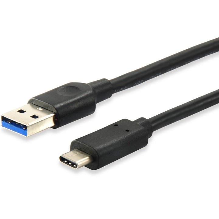 Equip Converter Cable, 12834107, USB-C - USB-A 3.0 кабел, мъжки/мъжки, 1 м